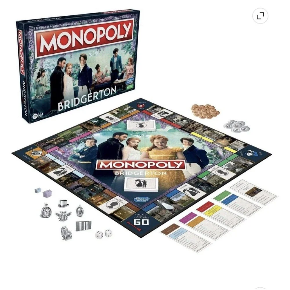Monopoly Bridgerton  Edition Board Game (read)
